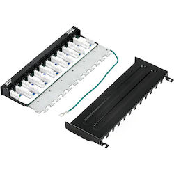 Trendnet Panou De Patch Ecranat Pentru Rack 0.5U 10" TC-P12C6AS Trendnet Panou De Patch Ecranat Pentru Rack 0.5U 10" TC-P12C6AS