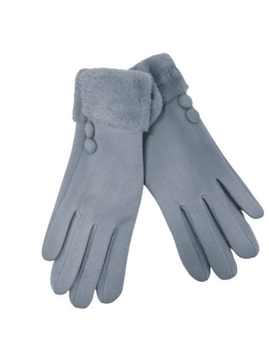 Romvous Hellblau Handschuhe