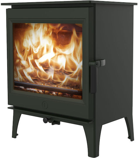 Charnwood Cranmore 7 Μεταλλική Ξυλόσομπα Πράσινη