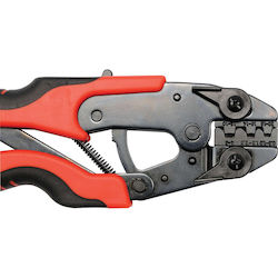 Yato Crimping Pliers with Ratchet Mechanism with Castanets and Interchangeable Jaws YT-02245 Yato Crimping Pliers with Ratchet Mechanism with Castanets and Interchangeable Jaws YT-02245