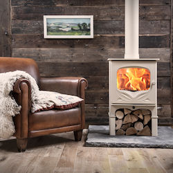 Charnwood The Bembridge High Legs Stahl Holzofe...