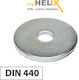 Helix Ροδέλα 1000τμχ DIN 440