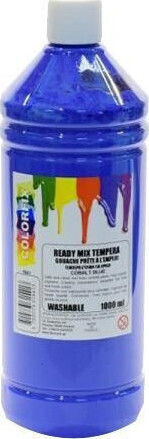 Colorfix Темперни бои Кобалтово синьо в Бутилка 1000мл 1бр