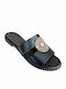 Sandale Casual Damă Din Piele Negre