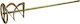 Modeco MN-79-080 Αναδευτήρας Κονιαμάτων & Κόλλας SDS 120x600mm