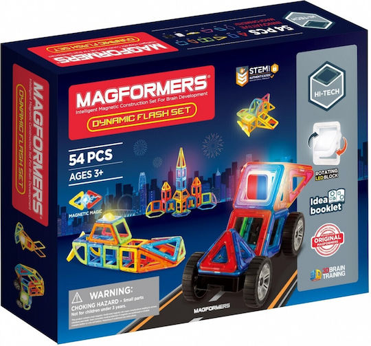 Magformers Μαγνητικό Παιχνίδι Κατασκευών Dynamic Flash για Παιδιά 3+ Ετών 005-709010