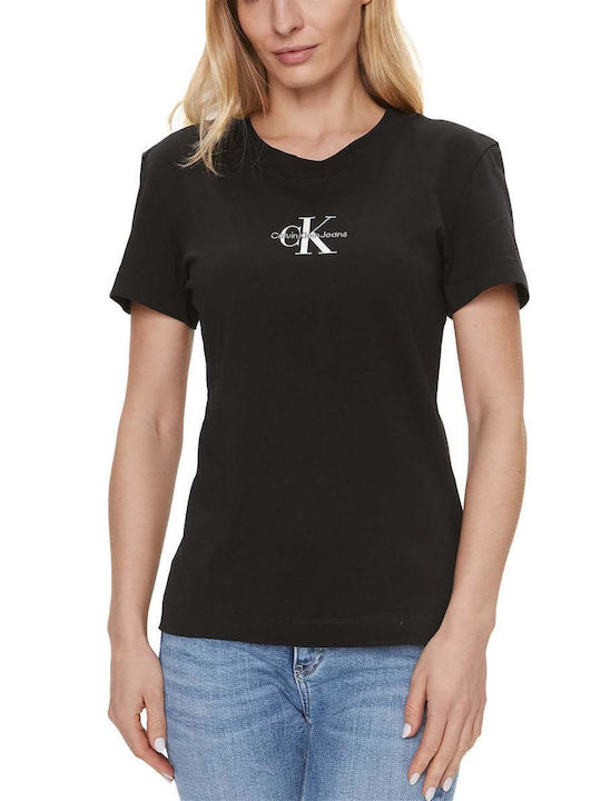 Calvin Klein Women's T-shirt Schwarz