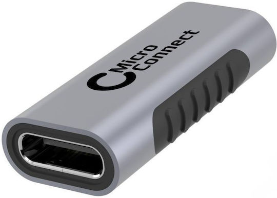 Microconnect Konverter USB-C männlich zu USB-C weiblich Gray 1Stück USB3.2CFFA
