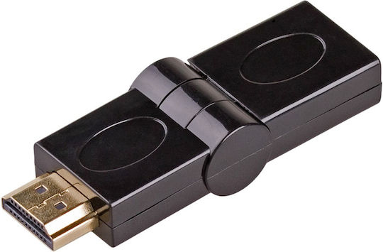 Akyga Μετατροπέας HDMI male σε HDMI female 1τμχ AK-AD-40