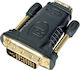 PremiumCord HDMI / DVI-D männlich zu HDMI / DVI-D weiblich 1 Stück KPHDMA-2