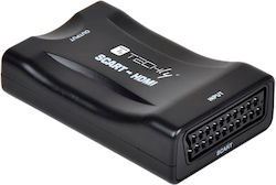 Techly 361926 Scart HDMI Masculin În Scart HDMI Feminin