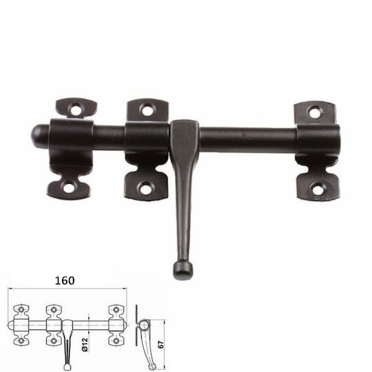 Amig Türgriff Bronze