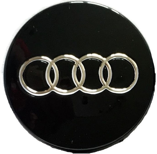 Zero-Wheel Radnabenkappen Auto mit Innendurchmesser 67mm Schwarz 1Stück