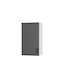 Modest Cabinet Wall Charcoal 40x30x72pcs