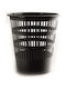 Donau Office Plastic Waste Bin 12lt Black