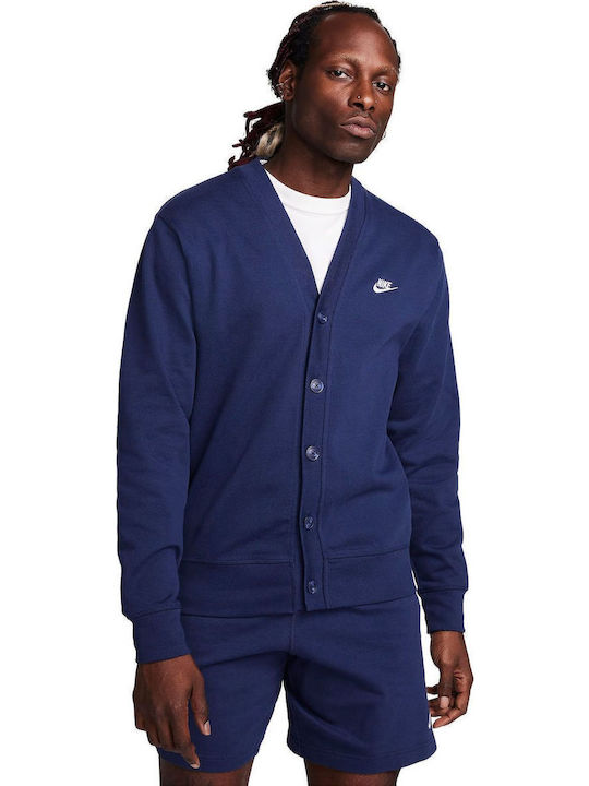 Club Fairway Cardigan Ανδρική Ζακέτα Navy Μπλε