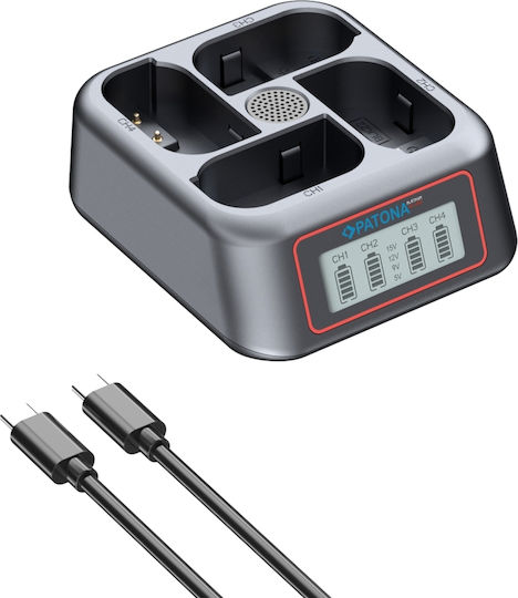 Patona Panasonic Batterieladegerät Kompatibel