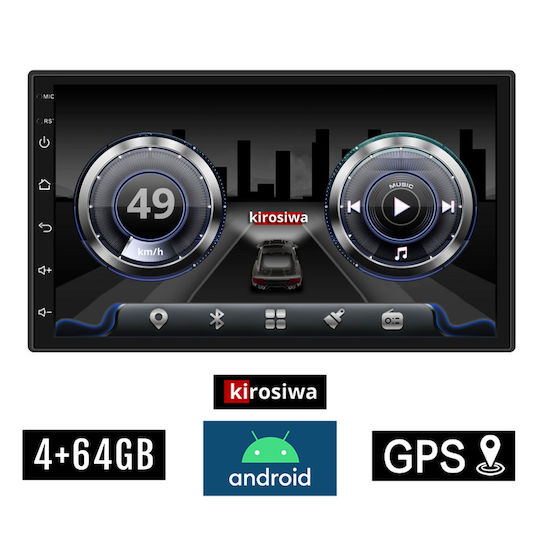 Kirosiwa Ηχοσύστημα Αυτοκινήτου για Seat Cordoba 2003-2008 (Bluetooth/USB/WiFi/GPS) με Οθόνη Αφής 7"