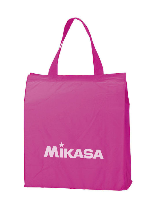 Mikasa Υφασμάτινη Τσάντα για Ψώνια σε Ροζ χρώμα