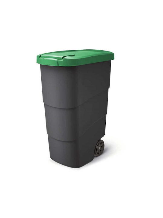 Prosperplast Кошче Отпадъци Пластмасов Зелен 90...