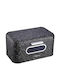 KING Hoff Bread Box Plastic Black 30x19.5x15.8cm