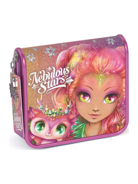 Nebulous Stars Kids Wallet with Coins with Zipper Pink