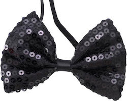 Black Carnival Bow Tie with Sequils