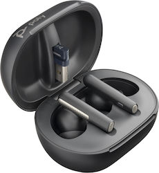 Poly Voyager Free 60+ UC M + BT700 USB-C Adapter + Touchscreen Charge Case In-ear Carbon Black Poly Voyager Free 60+ UC M + BT700 USB-C Adapter + Touchscreen Charge Case In-ear Carbon Black
