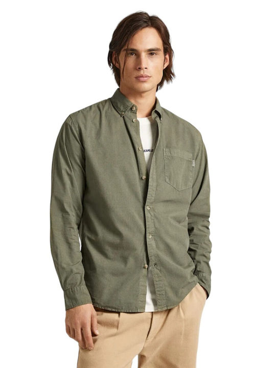 Pepe Jeans Long Sleeve Overshirt Khaki