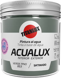 Titanlux Acualux Сатенен Цвят За Хоби 75мл