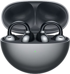 Huawei FreeClip Earbud Bluetooth Handsfree Ακουστικά με Θήκη Φόρτισης Μαύρα