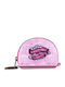 Santoro Little Storm Cloud Kids Wallet for Coins with Zipper and Keychain Pink