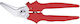 Bessey Ψαλίδι Γενικής Χρήσης Κυρτό Μήκους 190mm