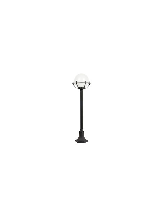 SU-MA 0438621 Lumină de Podea pentru Exterior 60W pentru Soclu E27 Negru