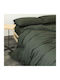 MayHome Сет Чаршафи с Ластик 180x200+30см. Хаки 4бр