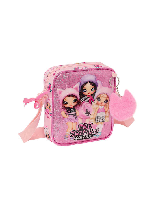 Kinder Rucksack Umhängetasche Rosa 16cmx4cmx18cmcm