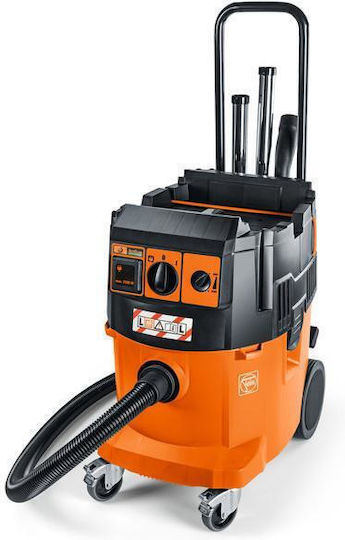 Fein Dustex 35 LX Прахосмукачка За Течности / Твърди 1380W с Пластмаса Контейнер 35лт