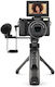 Kodak Vlg-4k Vlogging Bundle Cameră Foto Compactă 24MP Zoom Optic 5x Neagră