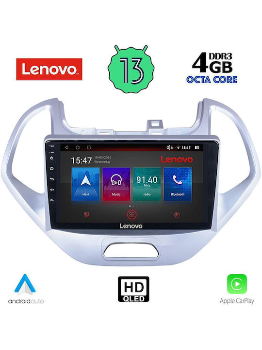 Lenovo Ηχοσύστημα Αυτοκινήτου για Ford Ka 2017> (Bluetooth/USB/WiFi/GPS) με Οθόνη Αφής 9"