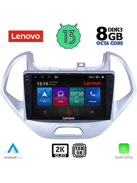 Lenovo Ηχοσύστημα Αυτοκινήτου για Ford Ka 2017> (Bluetooth/USB/WiFi/GPS) με Οθόνη Αφής 9"