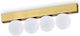Ideal Lux Ping Pong Pl4 Electric Vanity Mirror LED Light