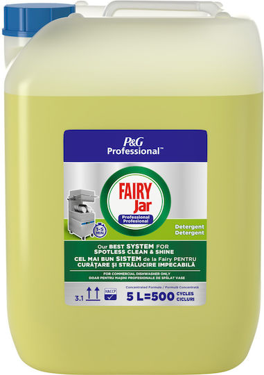 Fairy Commercial Dishwasher Liquid Detergent 5lt