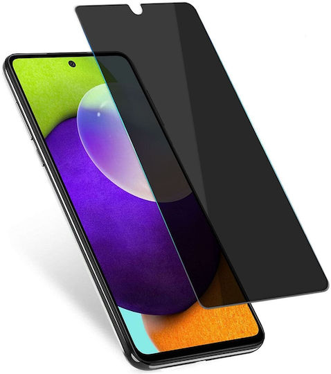 Techwave 5D Full Glue Privacy Full Face Tempered Glass Μαύρο (Galaxy A54)