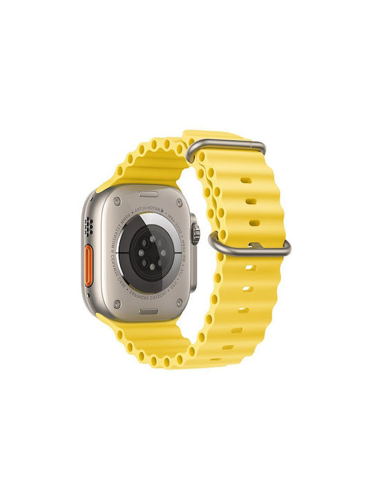 Каишка Жълт (Apple Watch 42/44/45/49 мм)