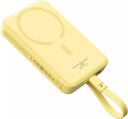 Baseus Magnetic Mini 10000mAh 30W Κίτρινο