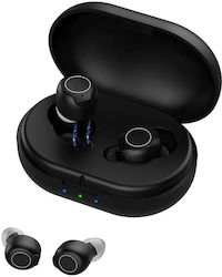 Powertech Hearing Aids Pt-1247 Case Rechargeable Black