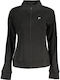 Lang Damen Sweatshirtjacke Black