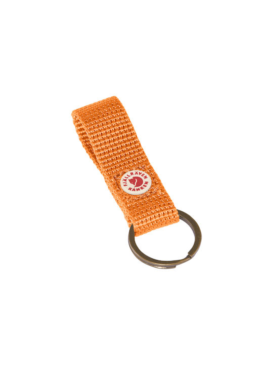 Fjallraven Keychain Kanken Keyring Metallic Orange