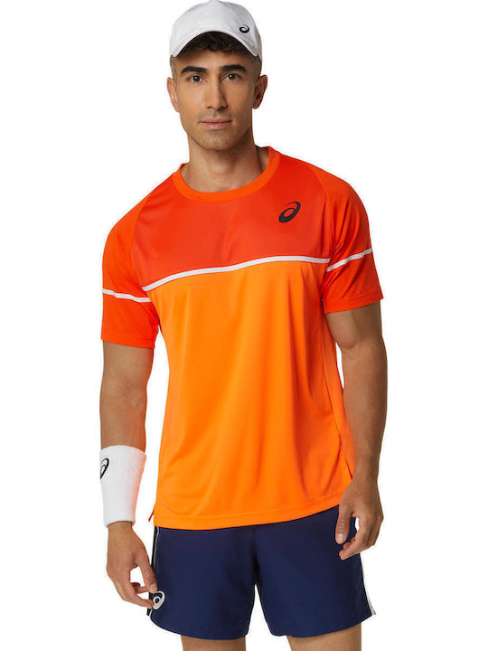 ASICS Orange Tennis Top