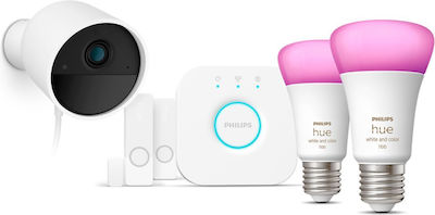 Philips Kit pentru Casa Inteligentă Compatibil cu Alexa / Apple HomeKit / Google Home Alb 929003562707